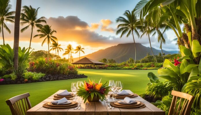 Farm-to-table dining experiences on Big Island