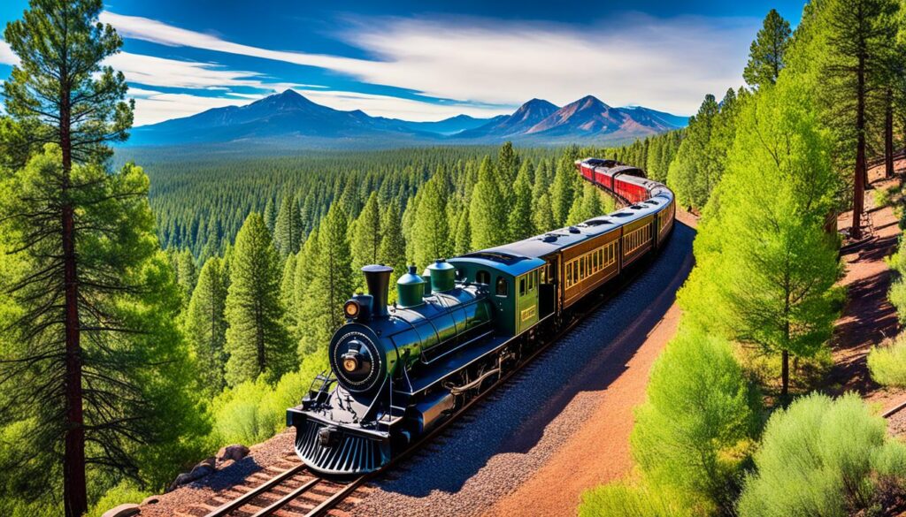 Flagstaff scenic train rides