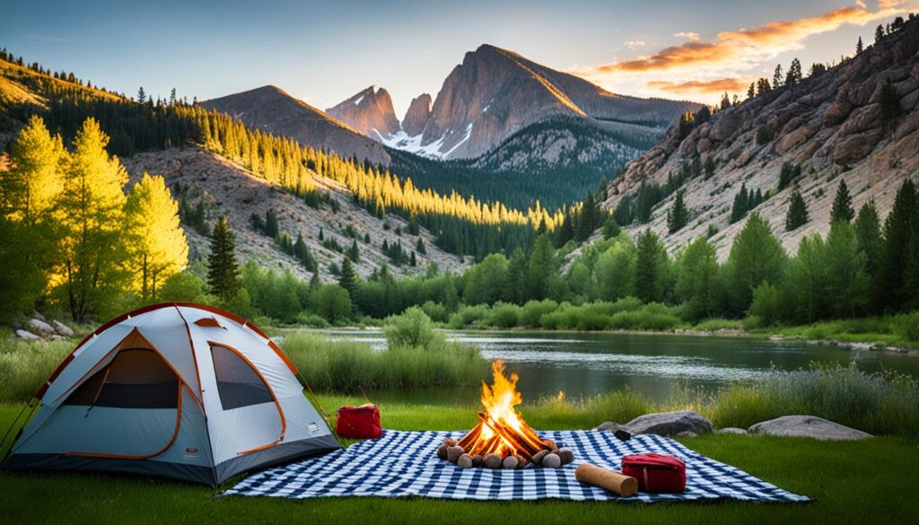 Fort Collins camping and picnicking