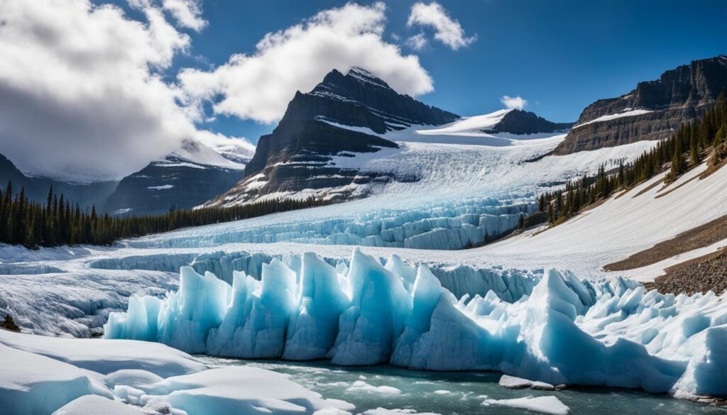 Glacier National Park Moving Ice