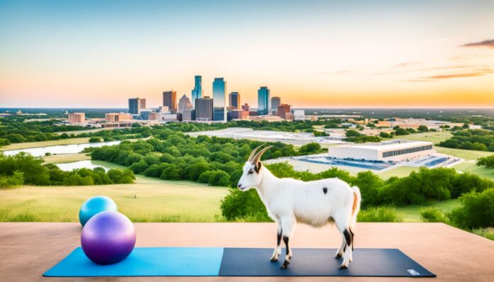 Goat Yoga in Fort Worth