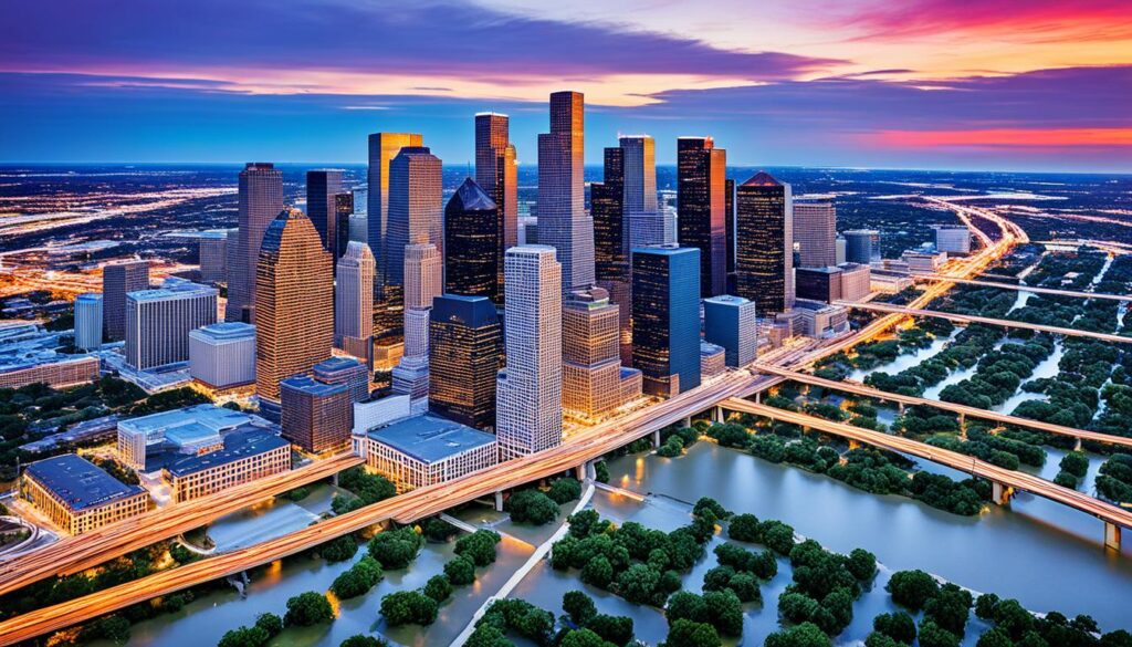 Houston tourist flow analysis