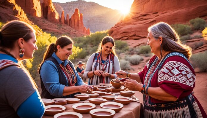 How can I experience Sedona's local culture?