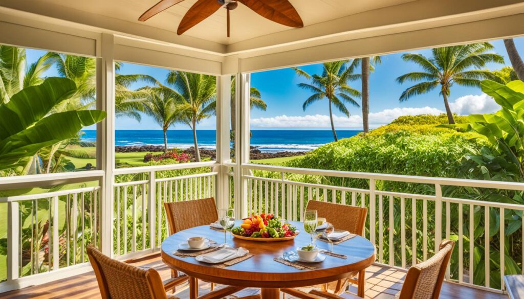 Ideal accommodations in Kauai for first-timers