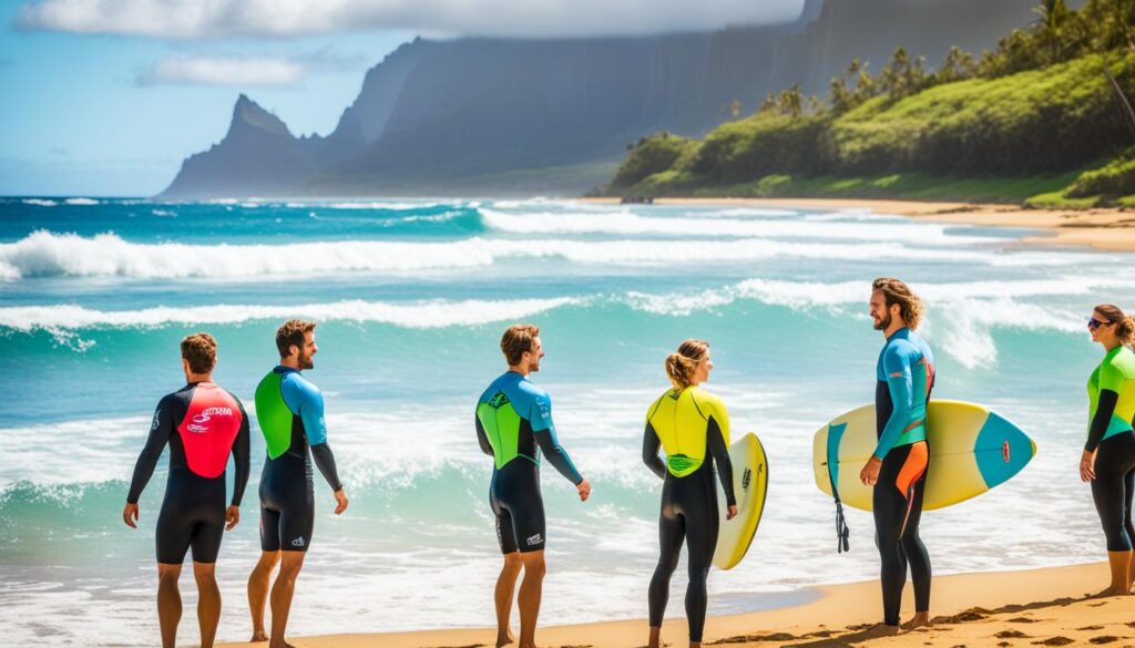 Kauai beginner surf programs