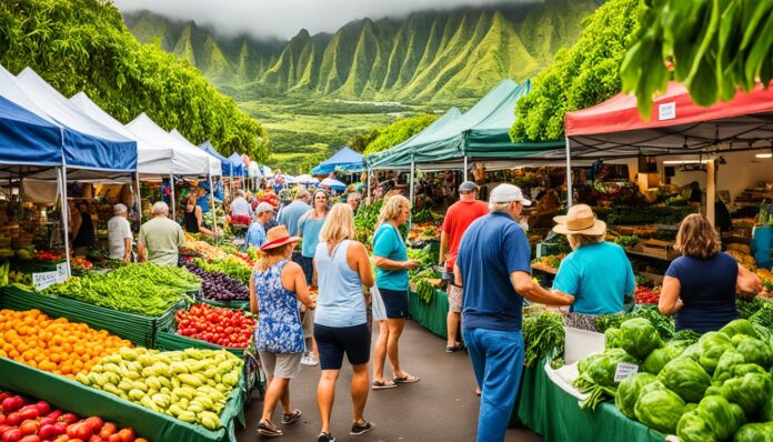 Kauai farmers markets fresh produce