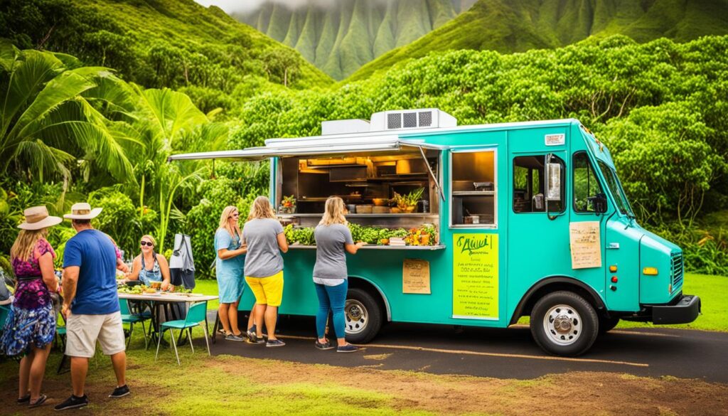 Kauai food truck vendors