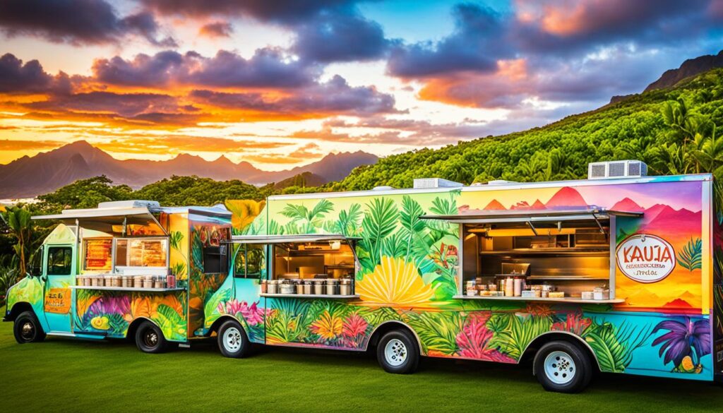 Kauai food trucks local cuisine