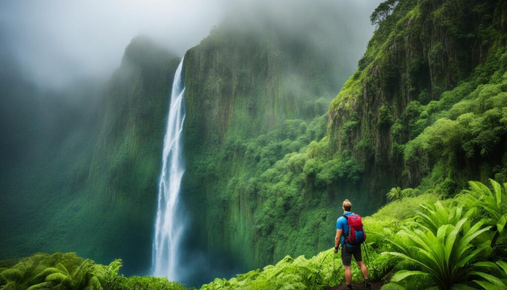 Kauai waterfall hike