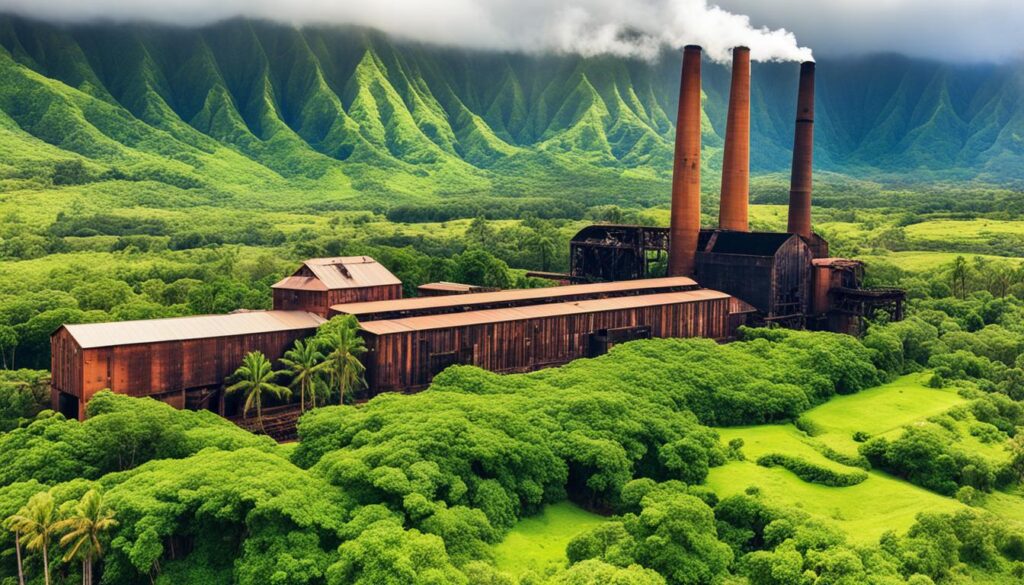 Koloa Sugar Mill in Kauai