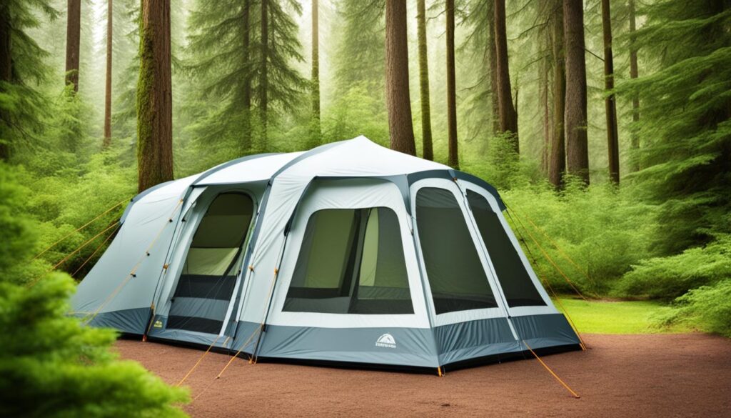 Large family tent