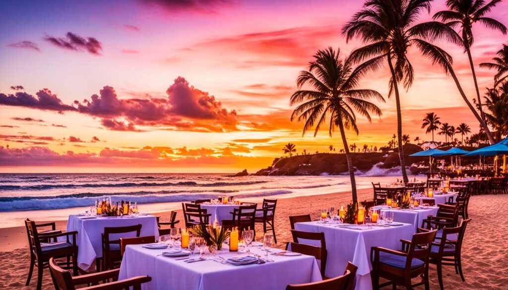 Maui oceanfront dining