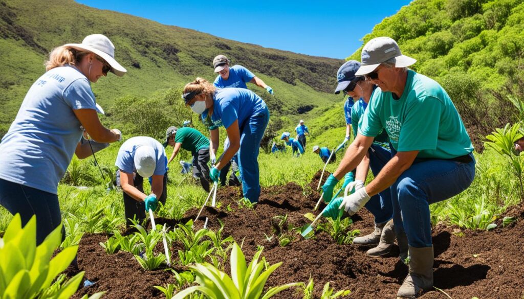 Molokai conservation projects