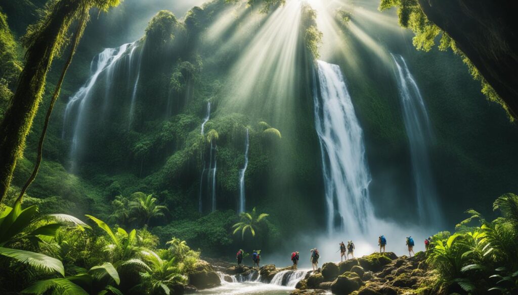 Molokai remote waterfalls excursion