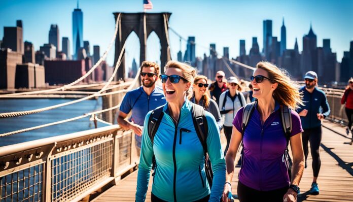 NYC Brooklyn Bridge walking tour history stunning views