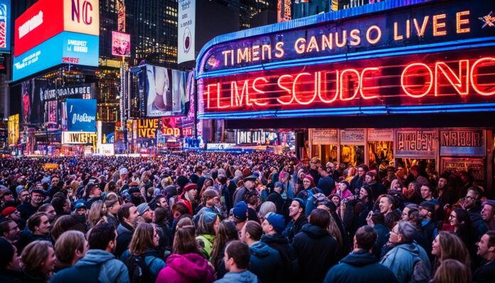 NYC live music venues emerging artists iconic bands