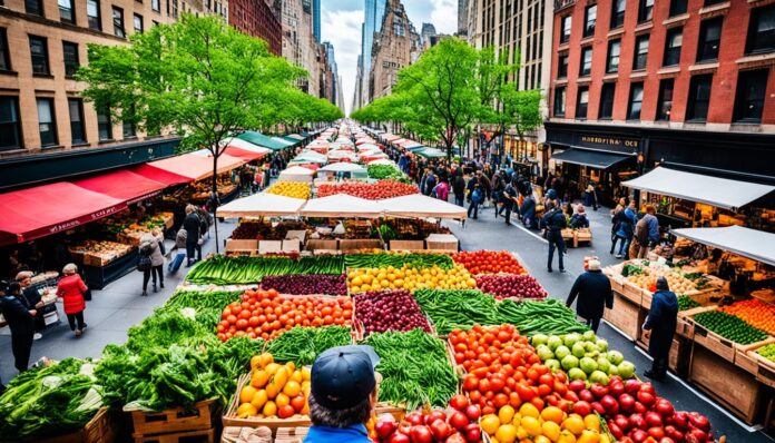 NYC local markets shopping