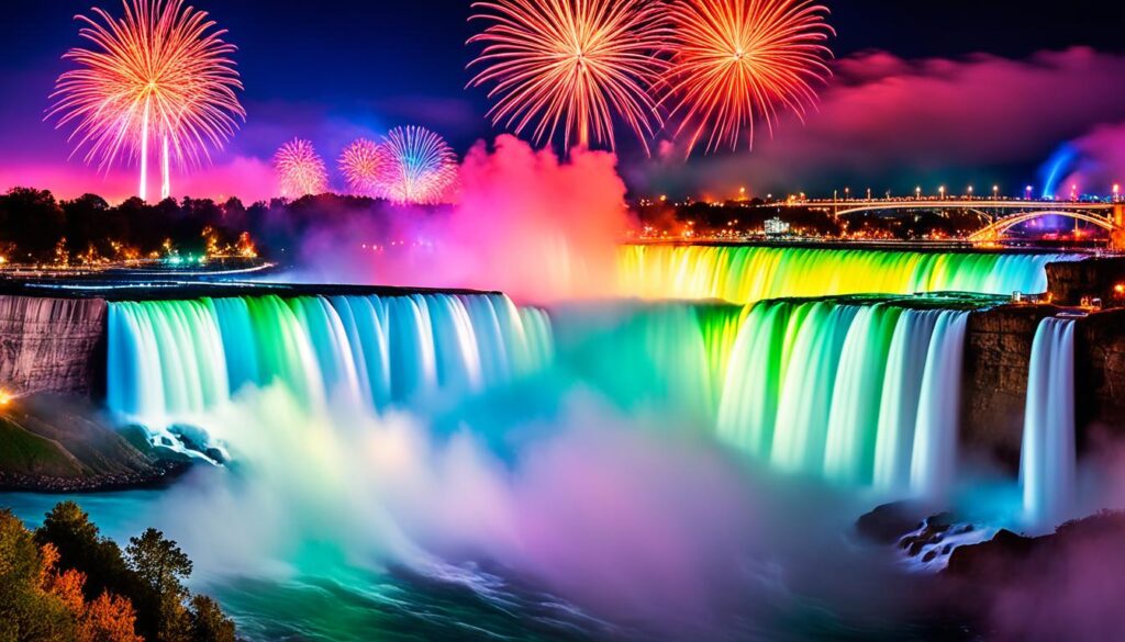 Niagara Falls Illumination and Fireworks