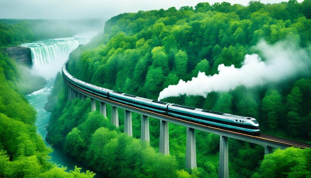 Niagara Falls by Train