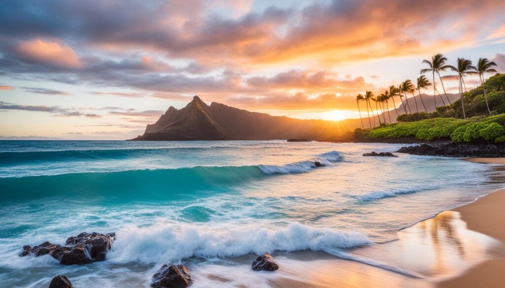 Oahu and Maui beaches