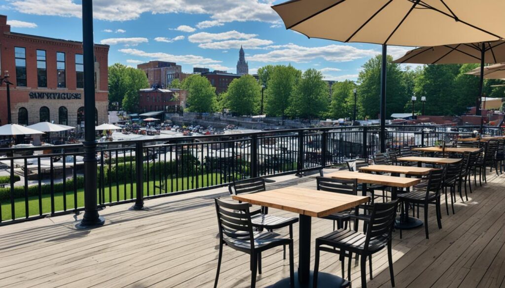 Outdoor Dining Near Syracuse