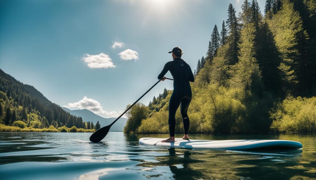 Paddleboarding in Fort Collins