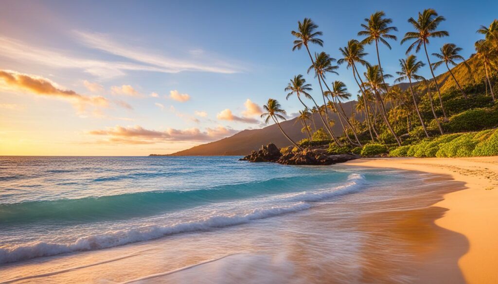 Popular beaches in Hawaii