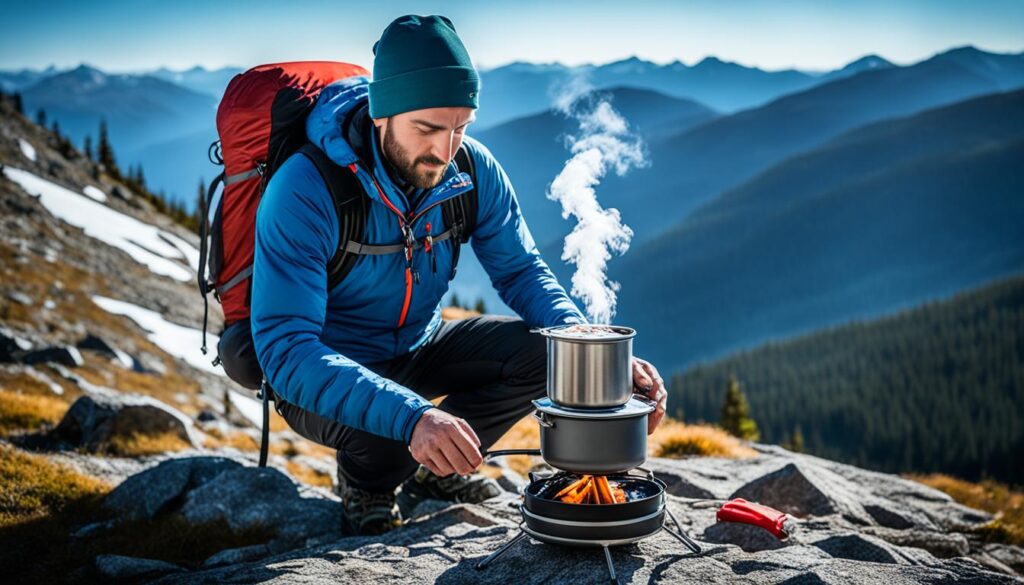 Portable cooking stove