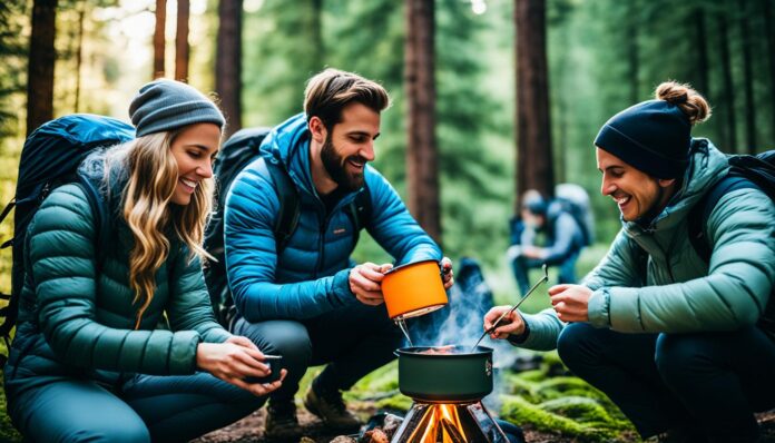 Portable cooking stove