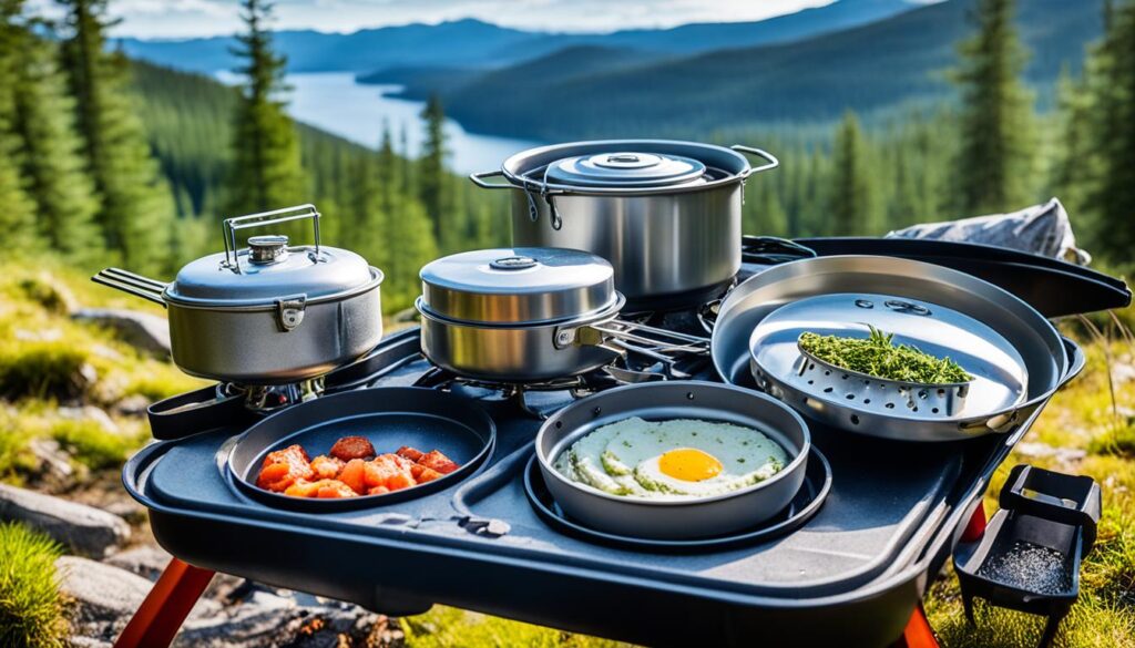 Portable cooking stove accessories