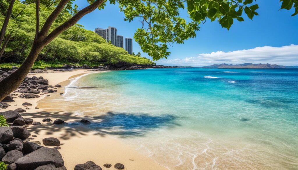 Relaxing in Honolulu