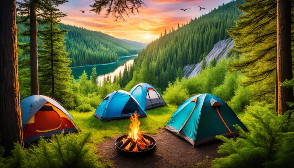 Rockford camping
