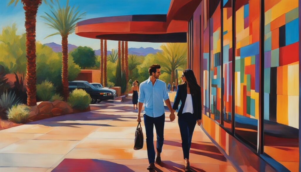 Romantic Art Galleries and Couples Theater in Scottsdale