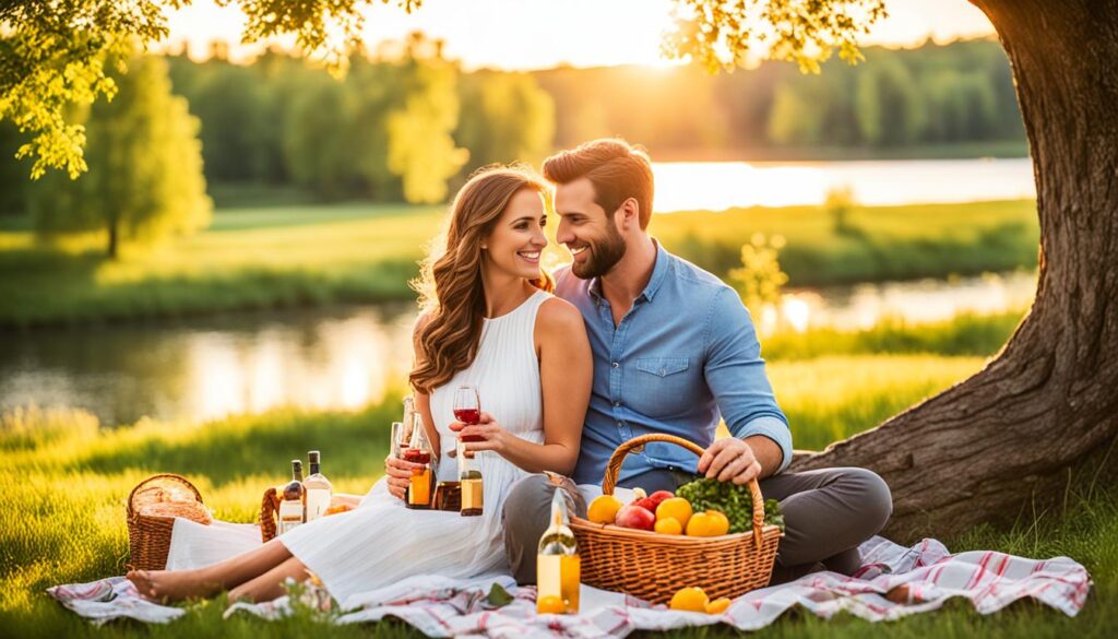Romantic picnic destinations Rockford