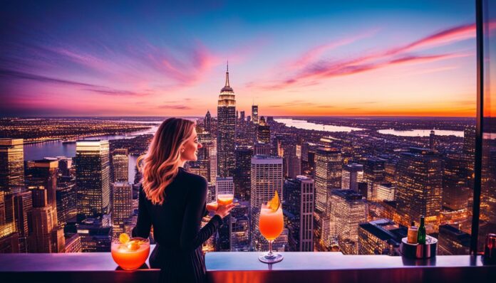 Rooftop bars and restaurants with stunning city views