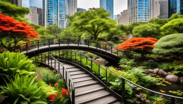 Secret gardens in New York City