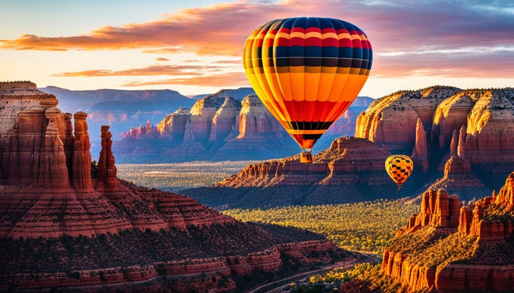 Sedona hot air balloon rides