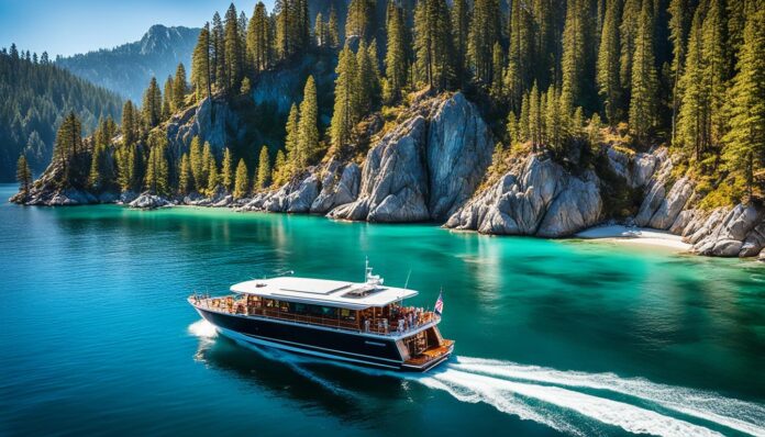 Sightseeing cruises in Emerald Bay