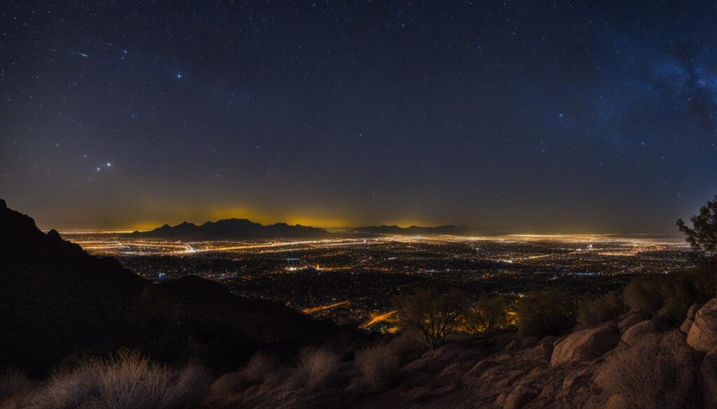 Stargazing spots near Phoenix with minimal light pollution