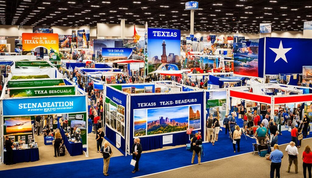 Texas travel exhibition
