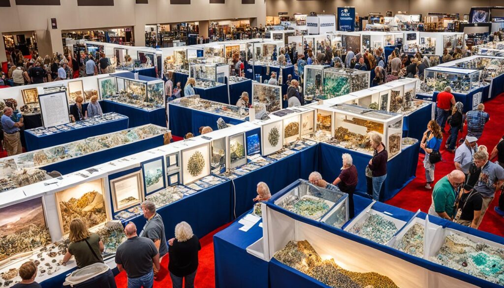 Tucson Gem and Mineral Show Exhibit