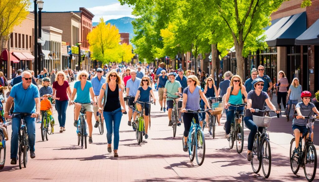 Walkable cities in Colorado