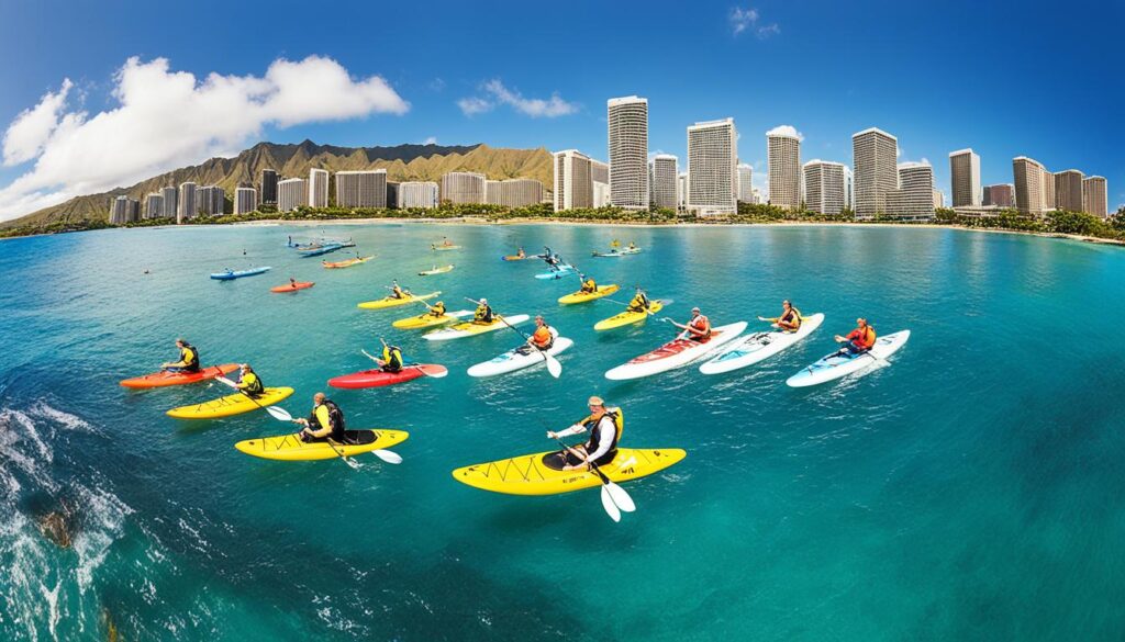 Water sports activities Honolulu