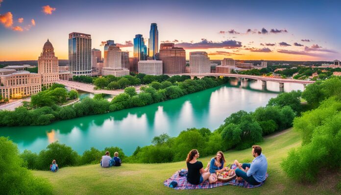 What are some of the most searched travel destinations, including Austin?