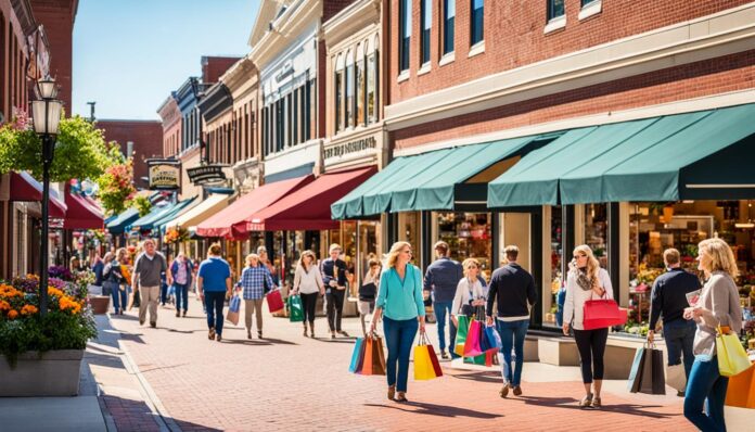 What are the best shopping areas or markets in Springfield?