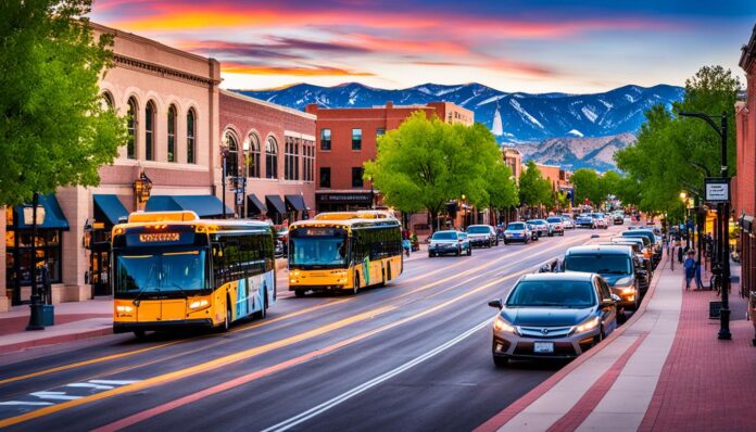 What transportation options are available in Fort Collins?