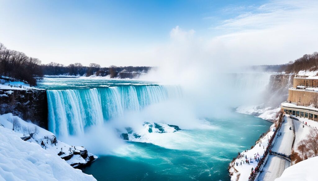 Winter at Niagara Falls