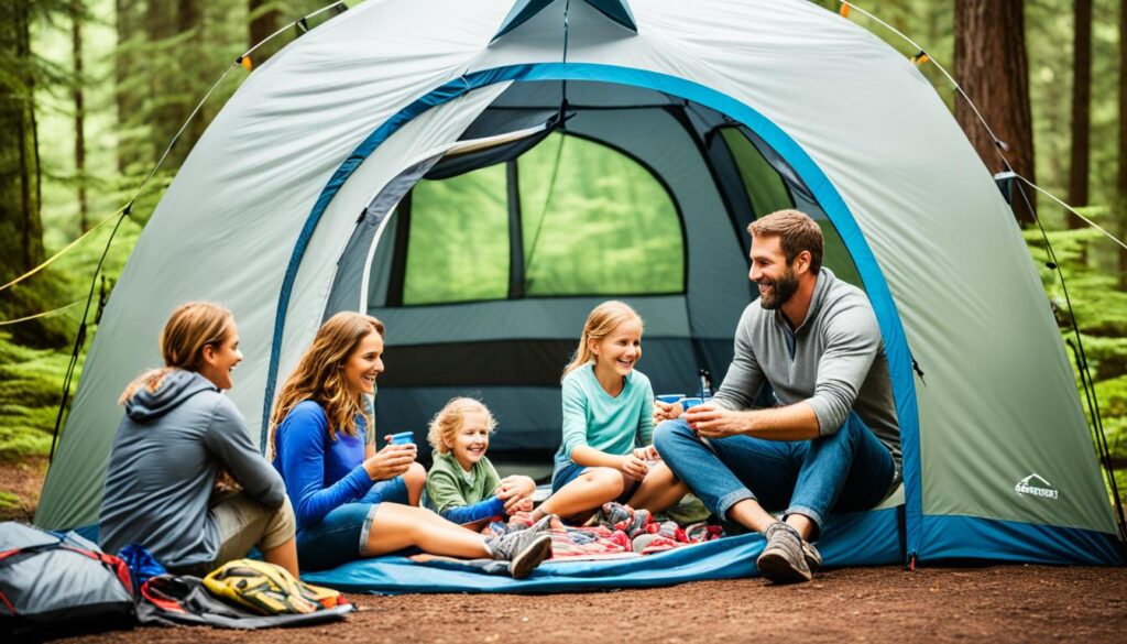 affordable family tent