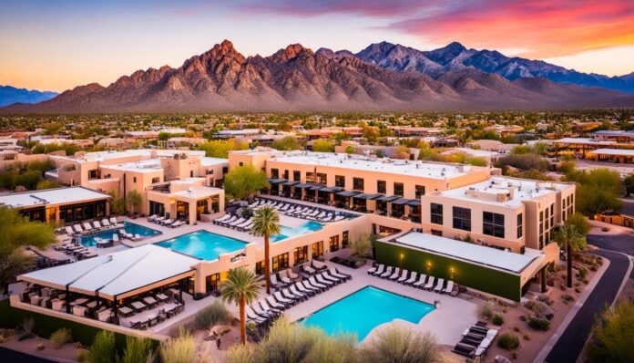 best places to stay in Tucson with mountain views?