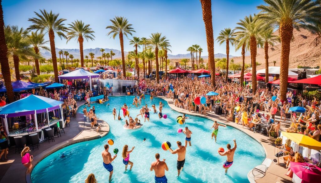 best pool party in Las Vegas